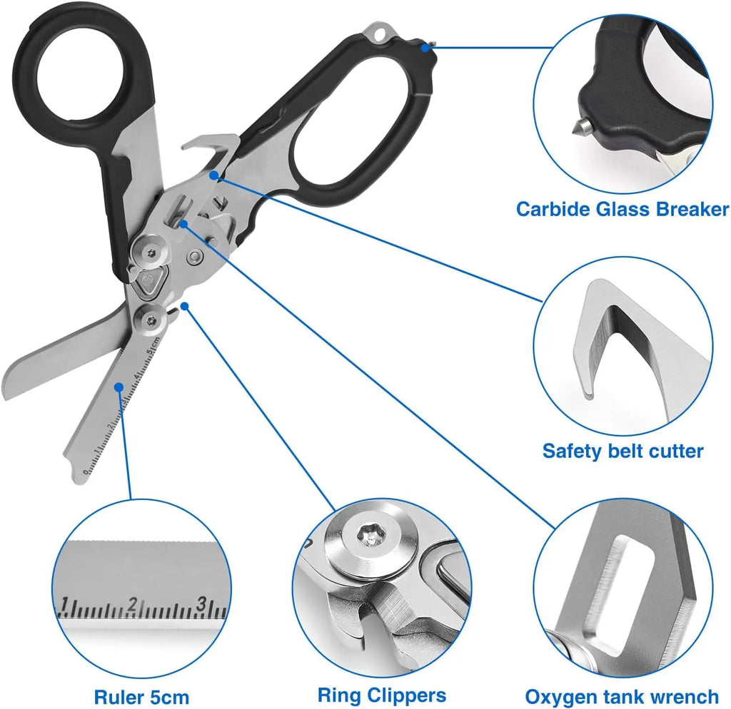 Trauma Shears Emergency Response Scissors - with case
