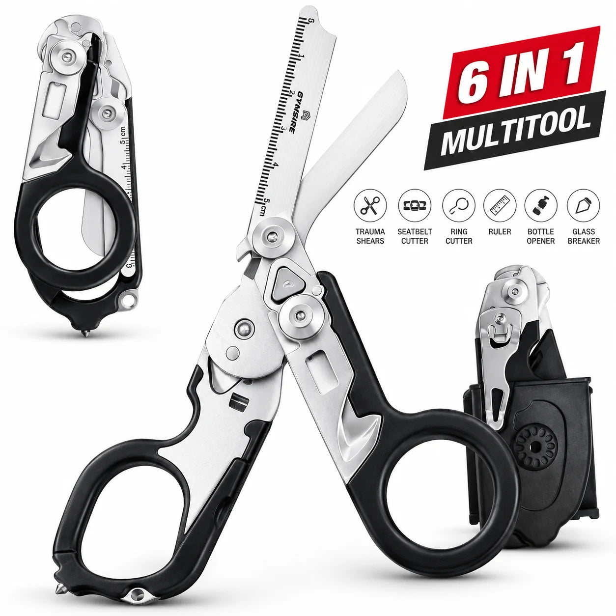 Trauma Shears Emergency Response Scissors - with case