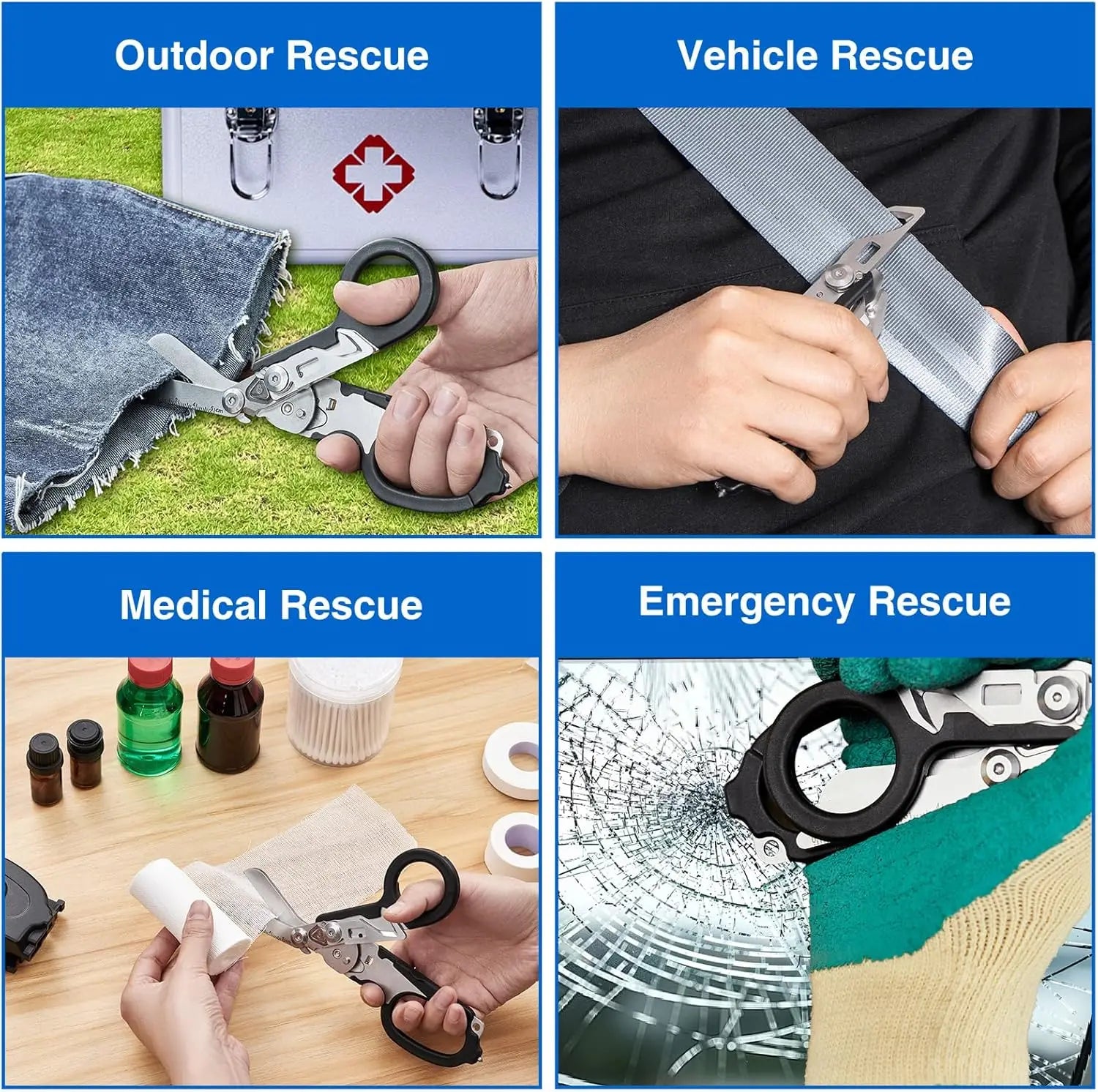 Trauma Shears Emergency Response Scissors - with case
